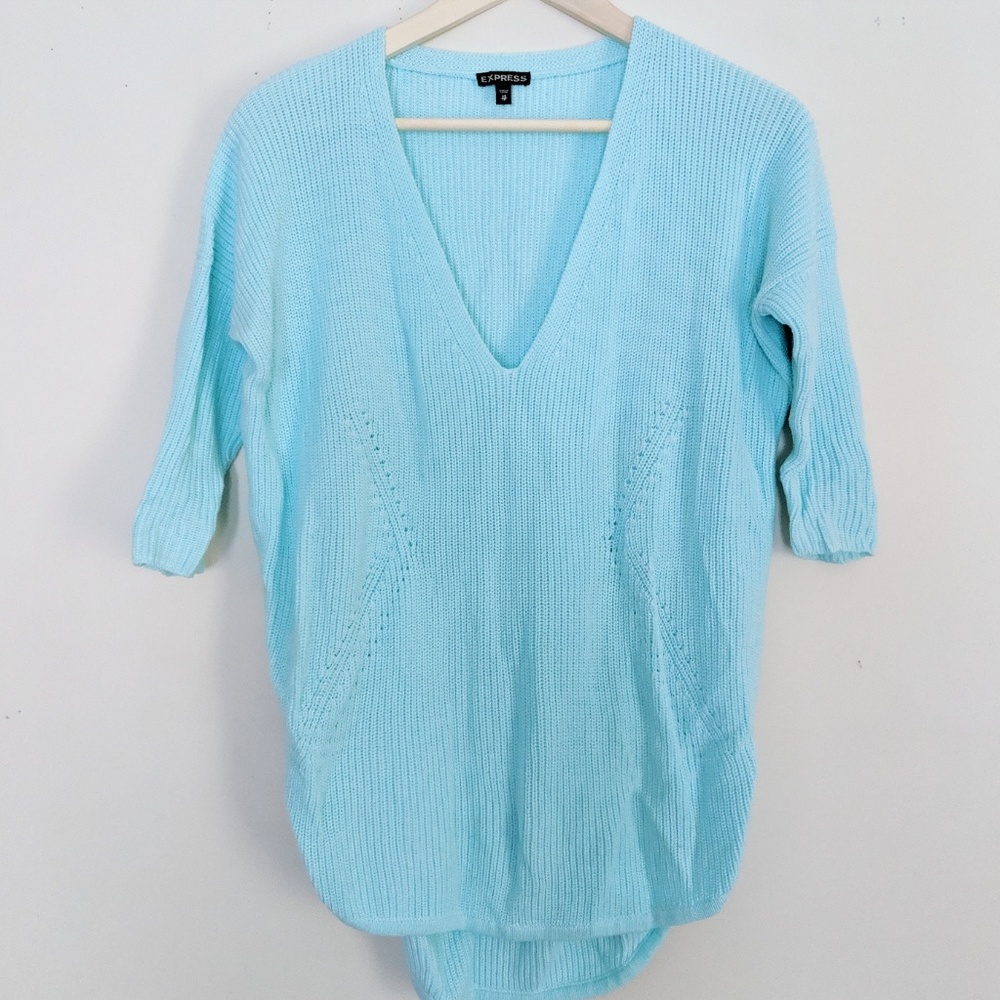 Express Blue Sweater Size XS
